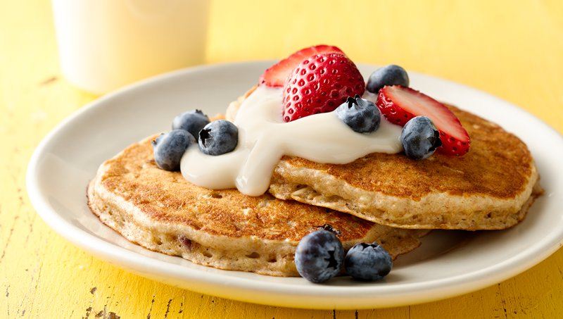 Blueberry Buttermilk Pancakes Recipe