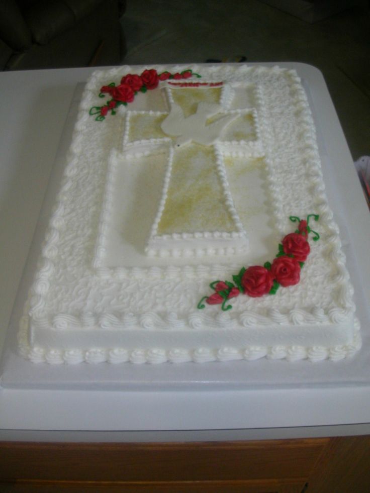 6 Photos of Confirmation Sheet Cakes 6 Photos of Confirmation Sheet Cakes