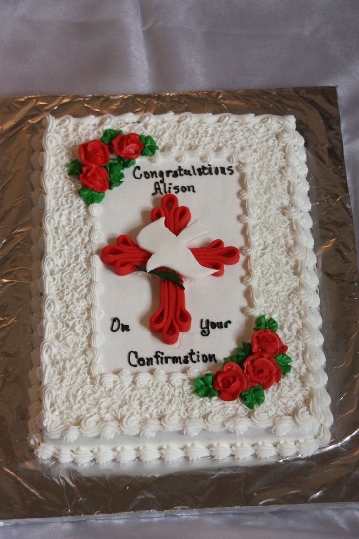 Catholic Confirmation Cakes Catholic Confirmation Cakes