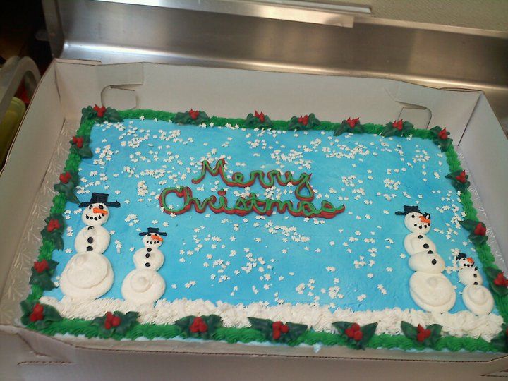 Christmas Sheet Cake Christmas Sheet Cake