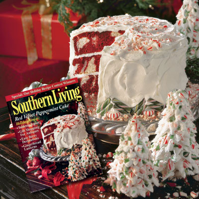 Christmas Southern Living Red Velvet Cake