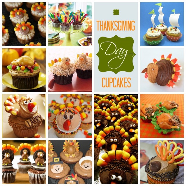 Creative Thanksgiving Cupcakes Creative Thanksgiving Cupcakes