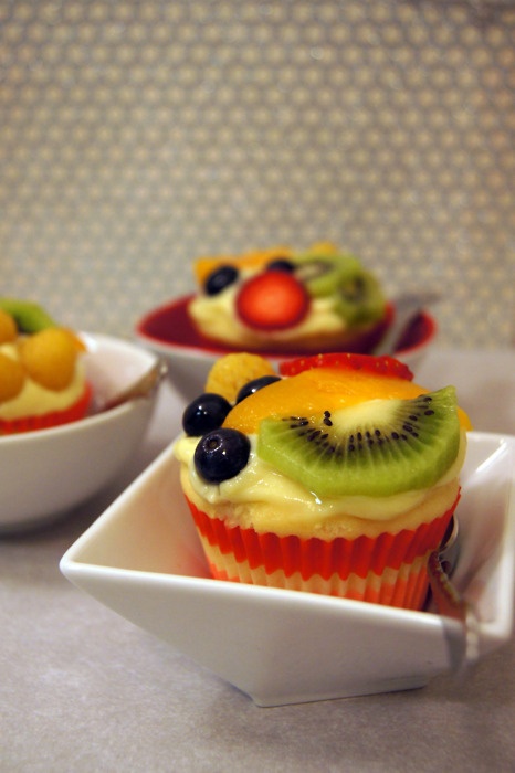 9 Photos of Mini Cupcakes With Fruit