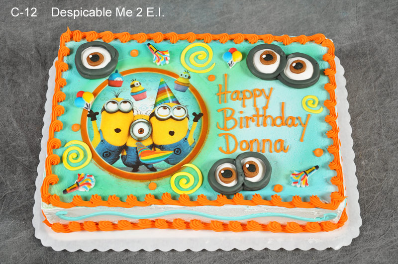 Despicable Me 2 Birthday Cake Despicable Me 2 Birthday Cake