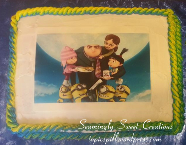 Despicable Me Birthday Cake Despicable Me Birthday Cake