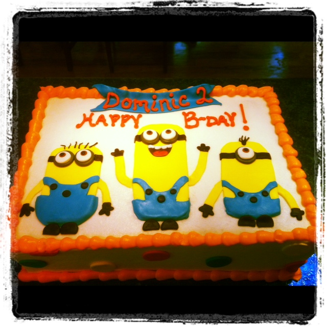 8 Photos of Sheet Cakes Despicable Me