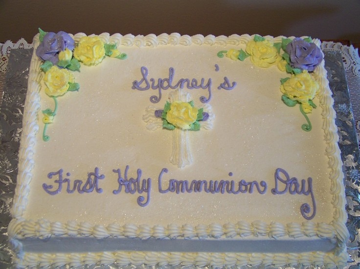First Communion Cake First Communion Cake