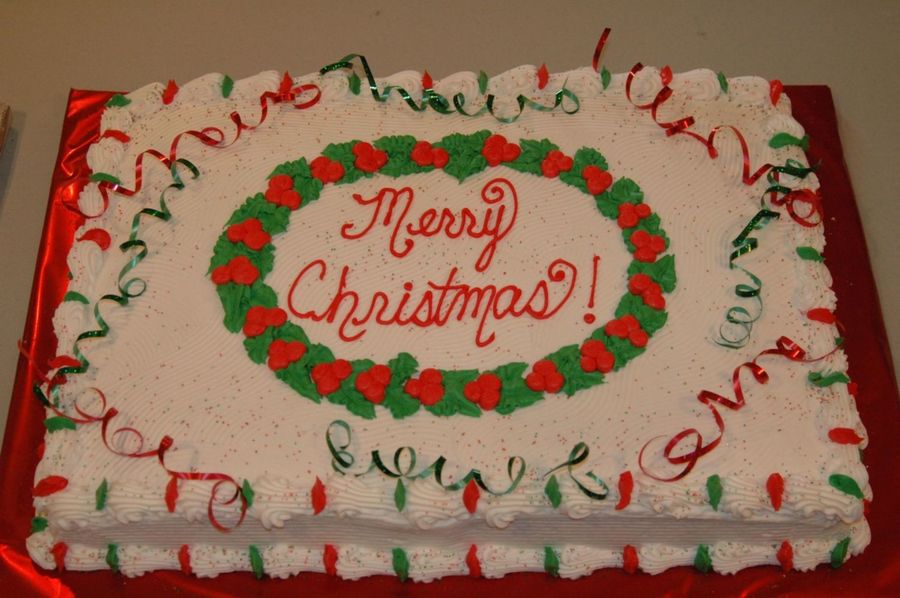 Full Sheet Christmas Cake Decorations Full Sheet Christmas Cake Decorations