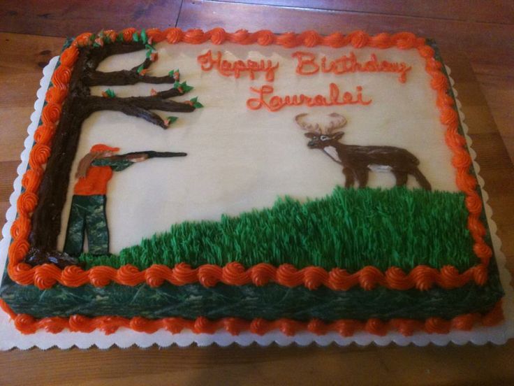 Girl Hunting Camo Birthday Cakes Girl Hunting Camo Birthday Cakes