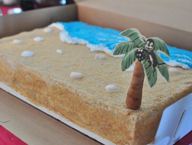 11 Edible Sand Cakes Ideas Photo How To Make Beach Sand For