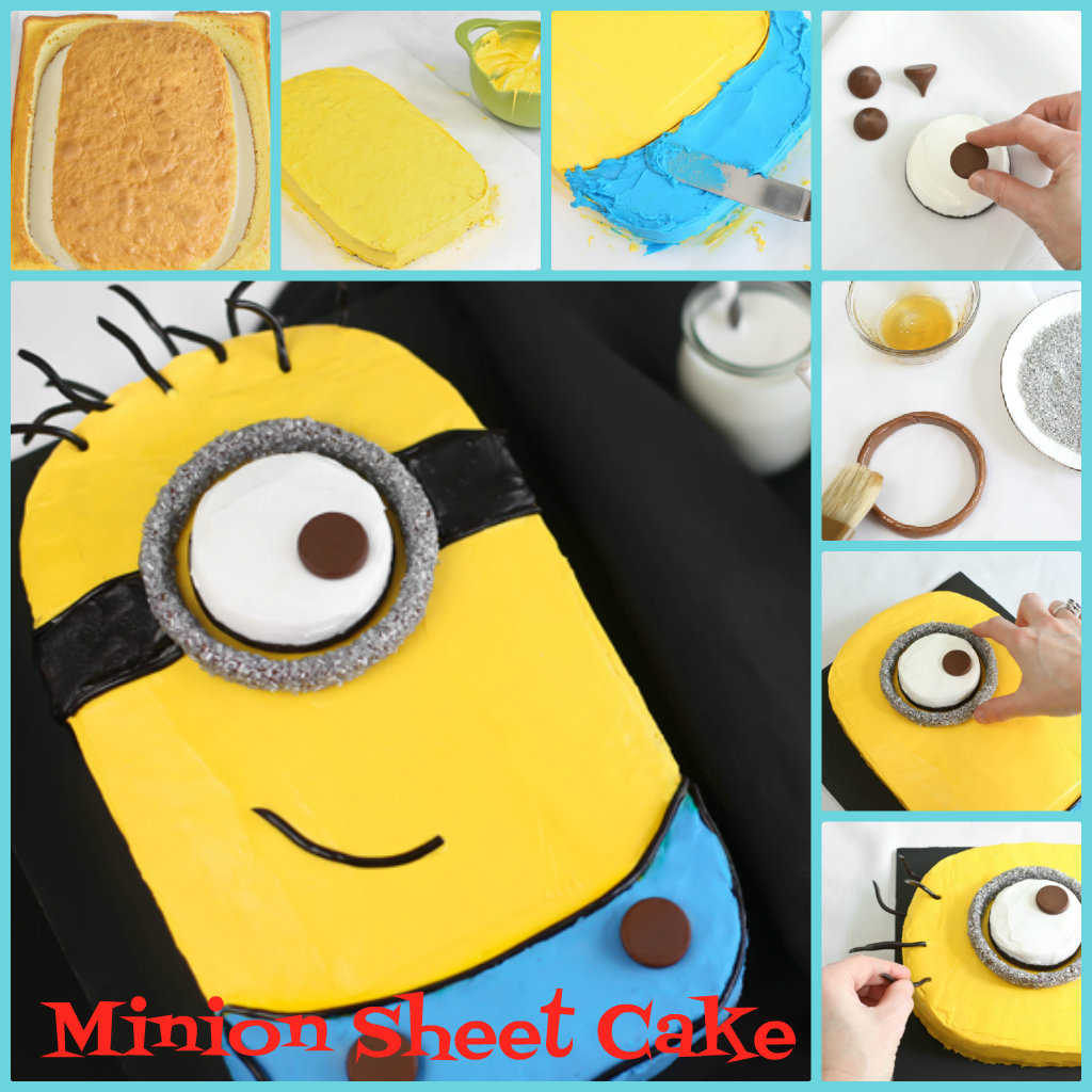Minion Sheet Cake Minion Sheet Cake