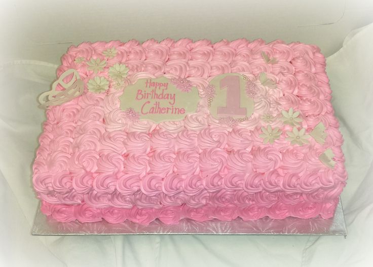 Pink Ombre Birthday Cake Pink Ombre Birthday Cake