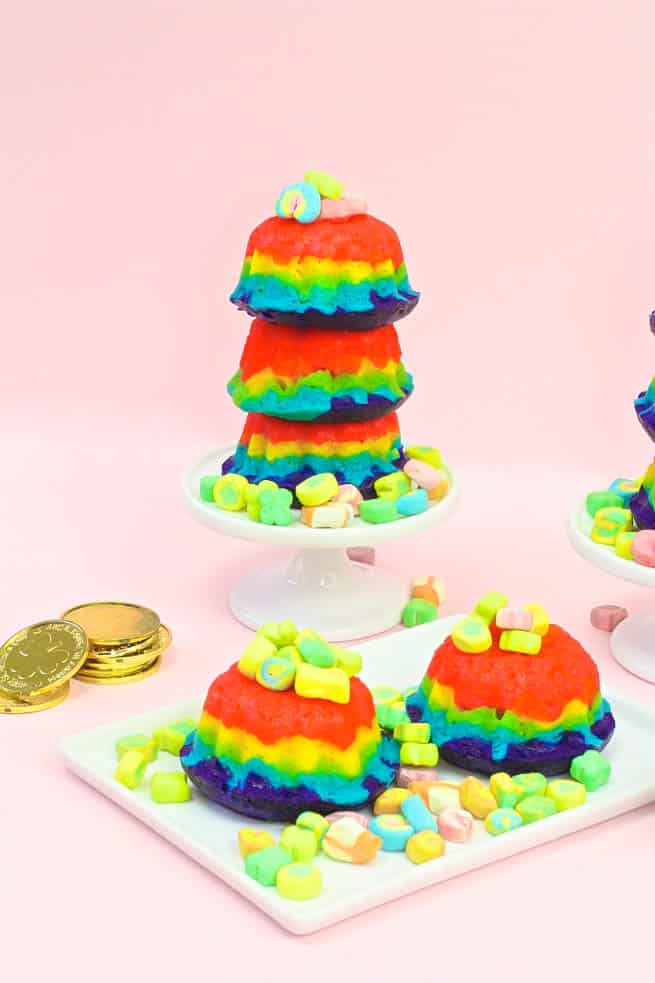 Rainbow Bundt Cake Rainbow Bundt Cake