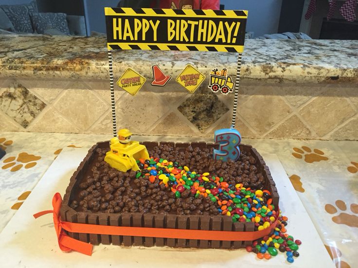 Rubble PAW Patrol Birthday Cake Rubble PAW Patrol Birthday Cake