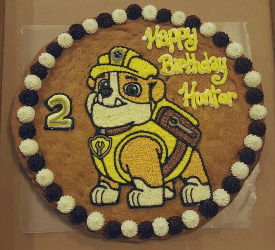 Rubble PAW Patrol Cake