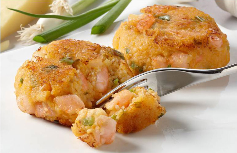 Shrimp and Grits Cakes Recipe