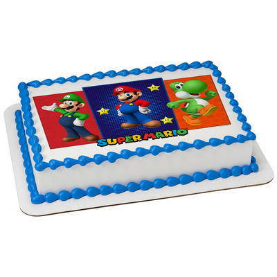 Super Mario Cake Walmart Super Mario Cake Walmart