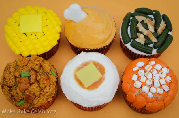Thanksgiving Dinner Cupcakes Thanksgiving Dinner Cupcakes