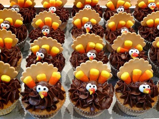 Thanksgiving Turkey Cupcakes Thanksgiving Turkey Cupcakes