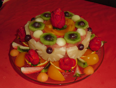 Watermelon Fruit Cake Made Of Watermelon Fruit Cake Made Of
