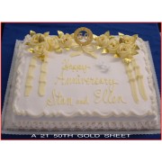 50th Anniversary Sheet Cake Ideas 50th Anniversary Sheet Cake Ideas