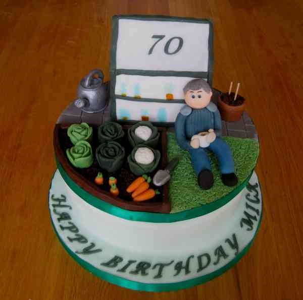 70th Birthday Cake Ideas