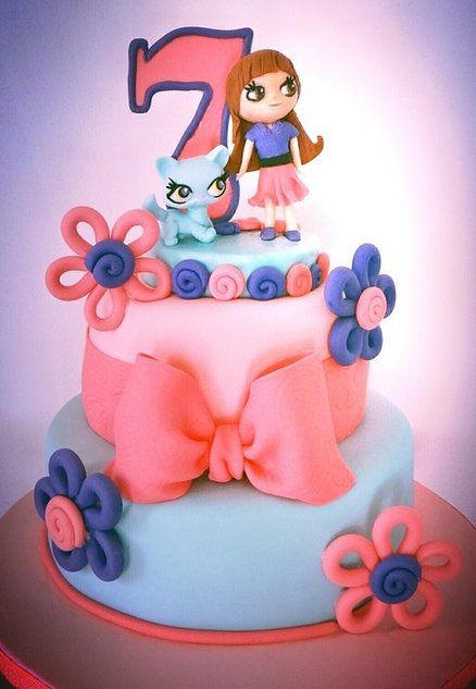 Littlest Pet Shop Birthday Cake Idea