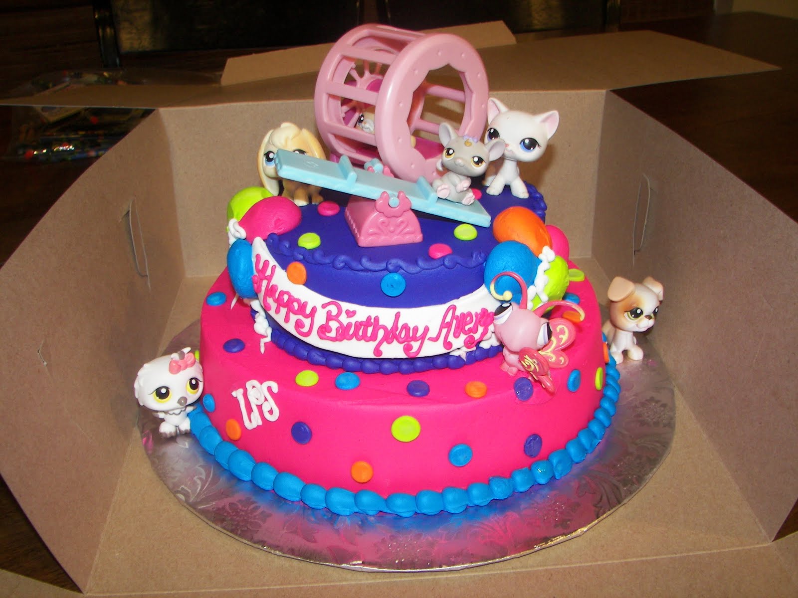 Littlest Pet Shop Cake