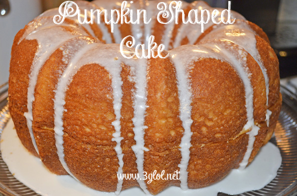 Pumpkin Shaped Cake Pumpkin Shaped Cake