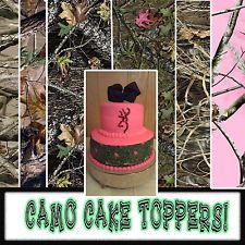 Camo Edible Cake Topper Sheets Camo Edible Cake Topper Sheets