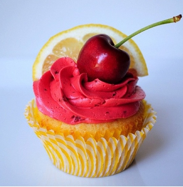 Cherry Fruit Cupcake Cherry Fruit Cupcake