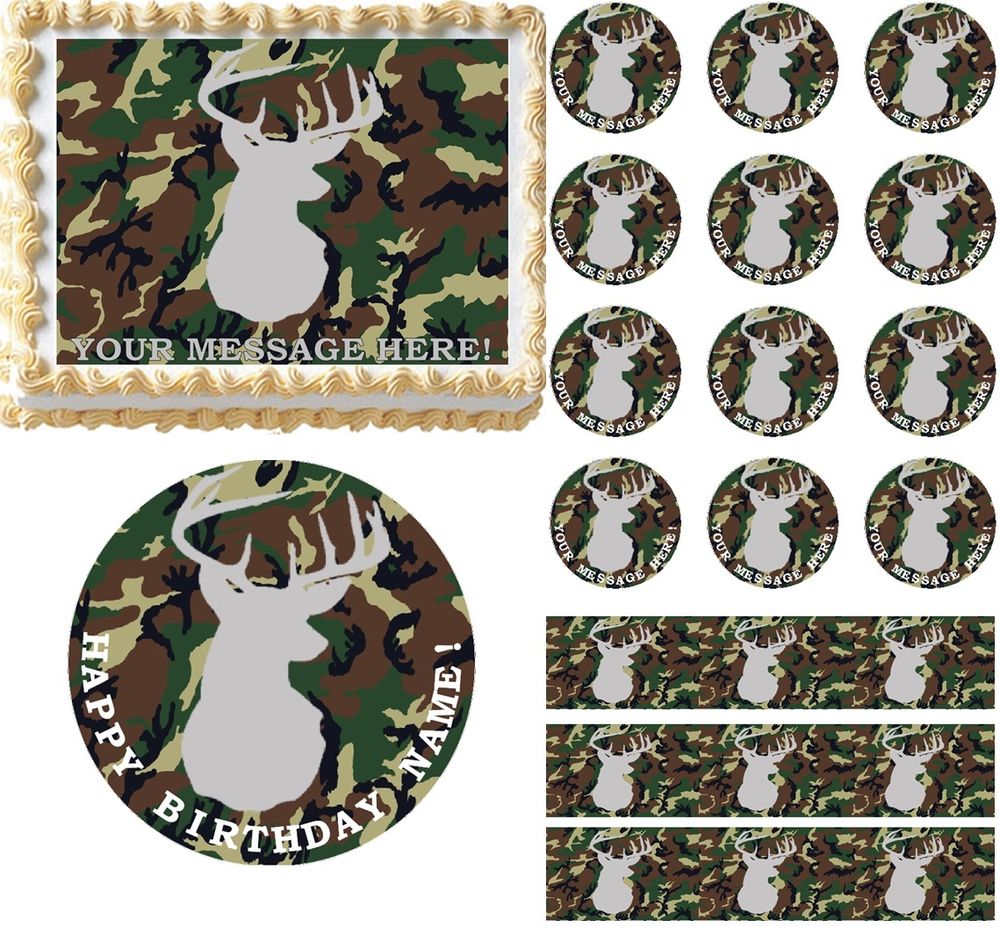 Edible Camo Cake Sheets Edible Camo Cake Sheets
