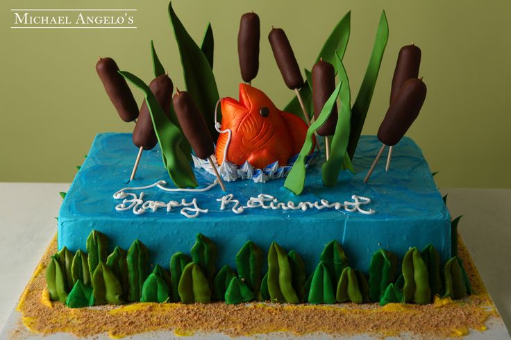 Fish Birthday Sheet Cakes Fish Birthday Sheet Cakes