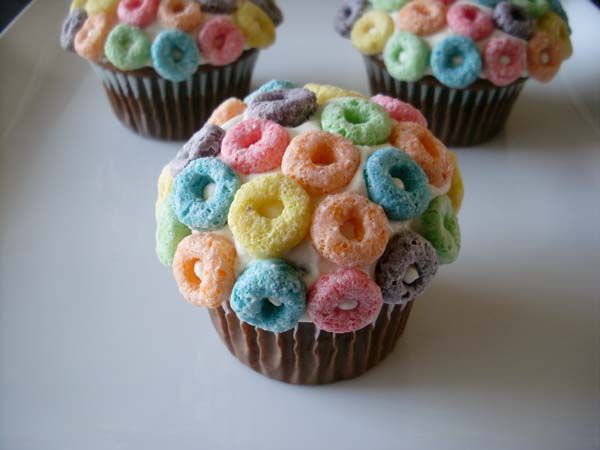 Fruit Loop Cupcake Recipe Fruit Loop Cupcake Recipe