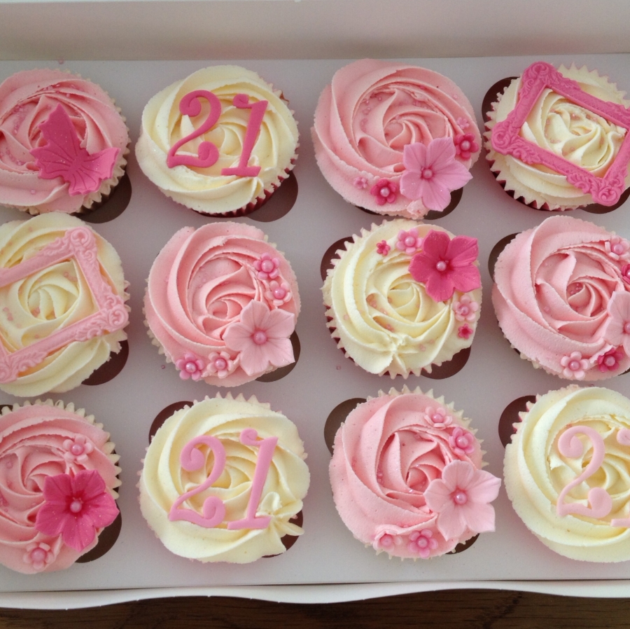 11 21st Birthday Cupcakes For Girls Photo Girls Birthday Cake