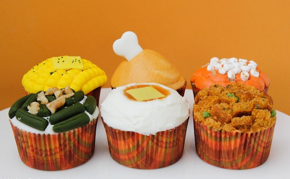Thanksgiving Dinner Cupcakes Thanksgiving Dinner Cupcakes