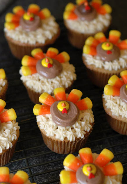 Thanksgiving Turkey Cupcakes Thanksgiving Turkey Cupcakes