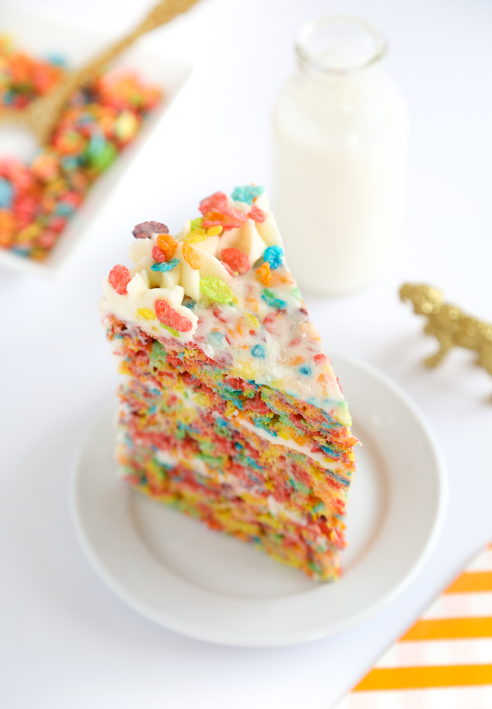 Fruity Pebbles Cake Fruity Pebbles Cake