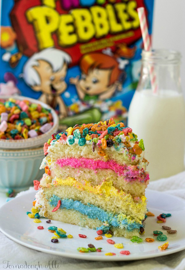 Fruity Pebbles Cake Fruity Pebbles Cake