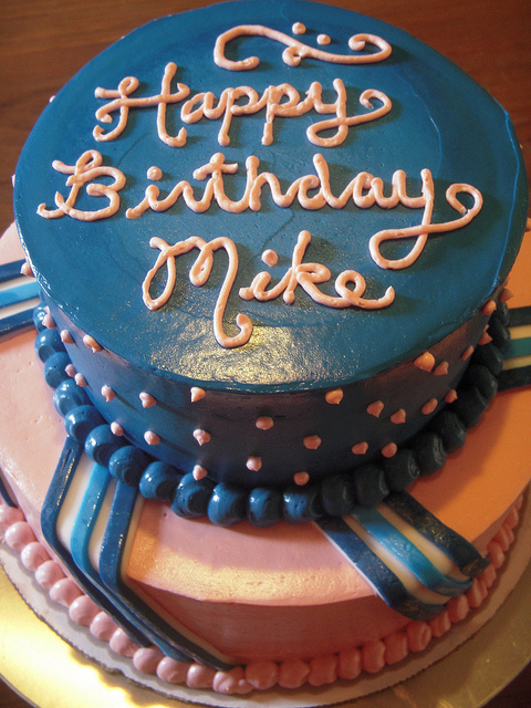 Happy Birthday Mike Cake