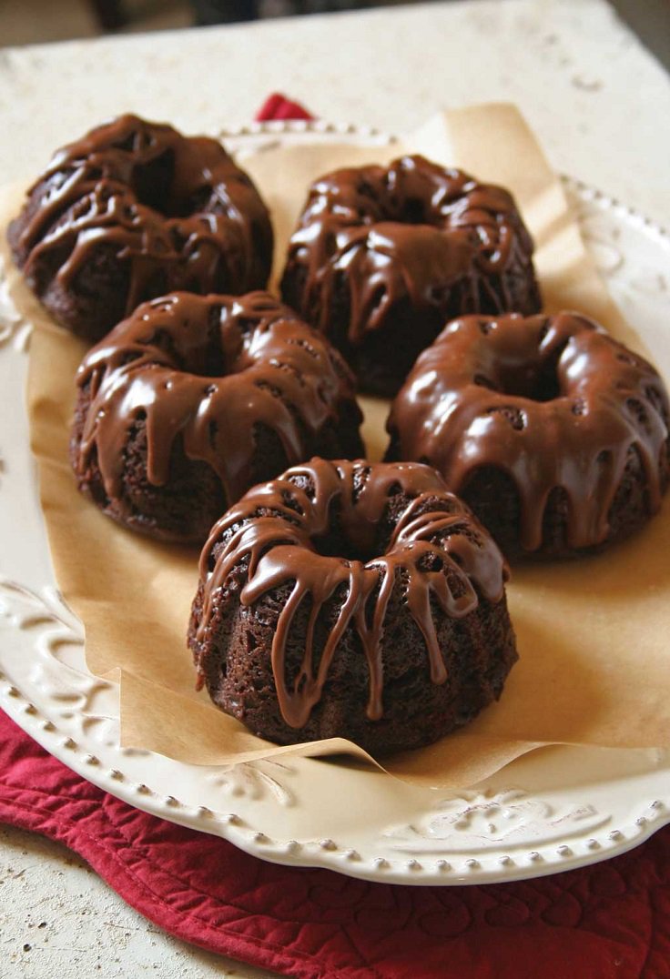 Mini-Chocolate Bundt Cake Recipe Mini-Chocolate Bundt Cake Recipe