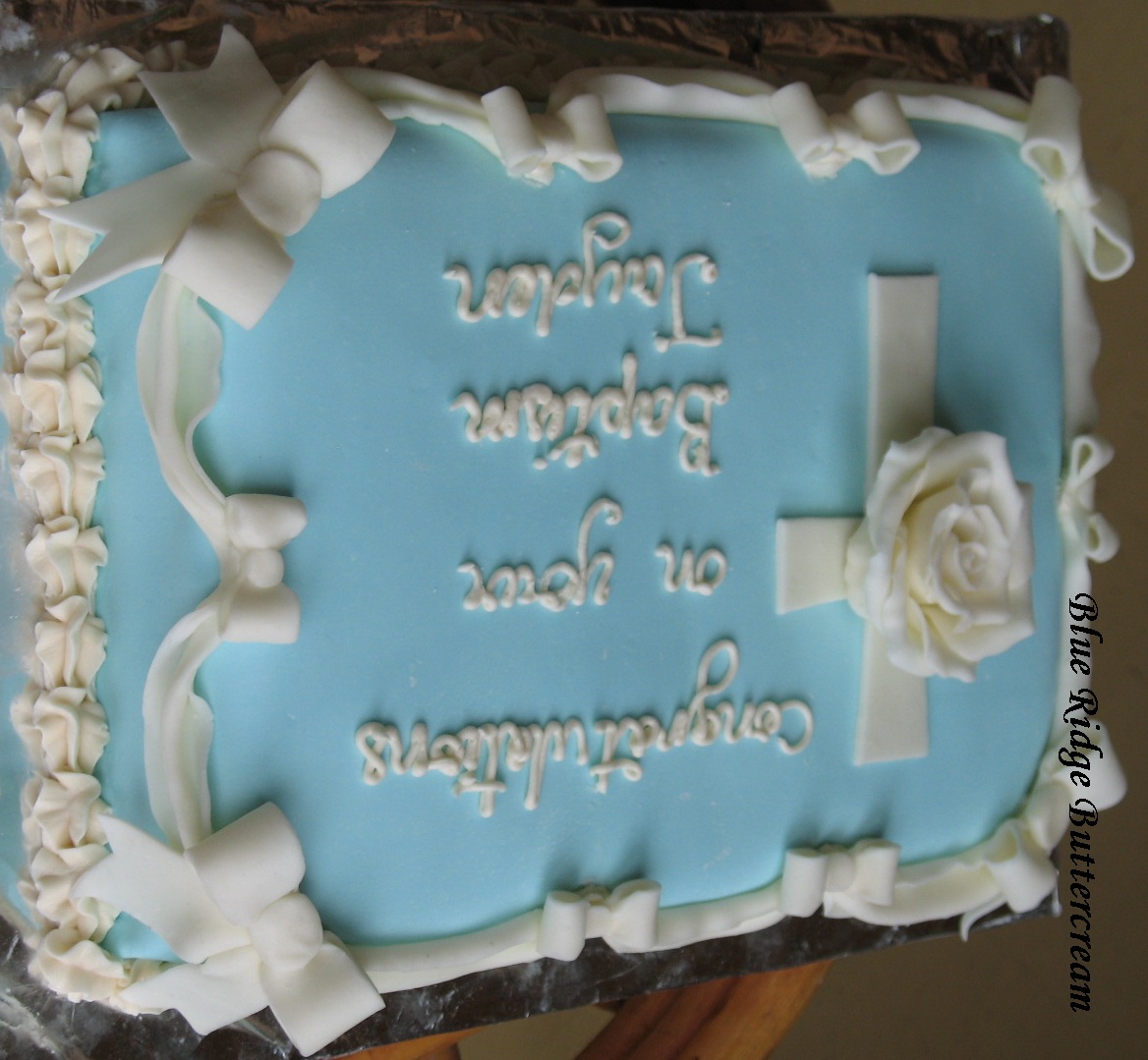 Boy Baptism Sheet Cake Boy Baptism Sheet Cake