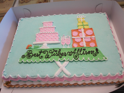 Custom Sheet Birthday Cake Custom Sheet Birthday Cake