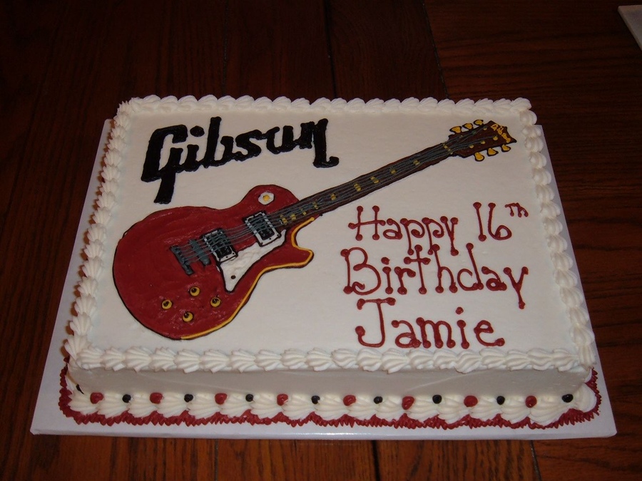 13 with on guitars them personalized cakes photo guitar music cake with guitar designs
