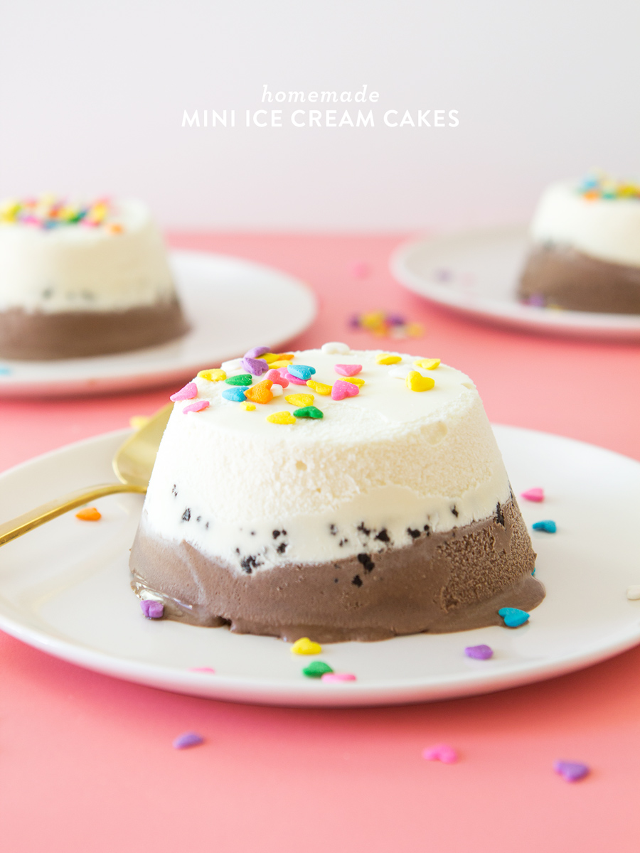 7 individual homemade ice