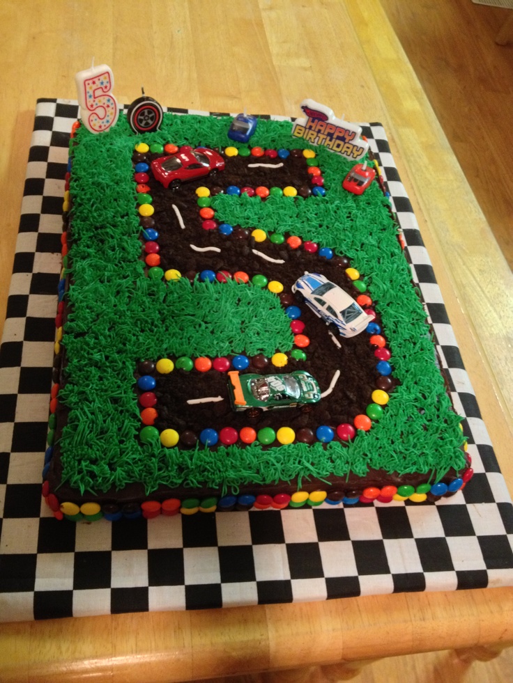 Race Car Birthday Cake Idea Race Car Birthday Cake Idea