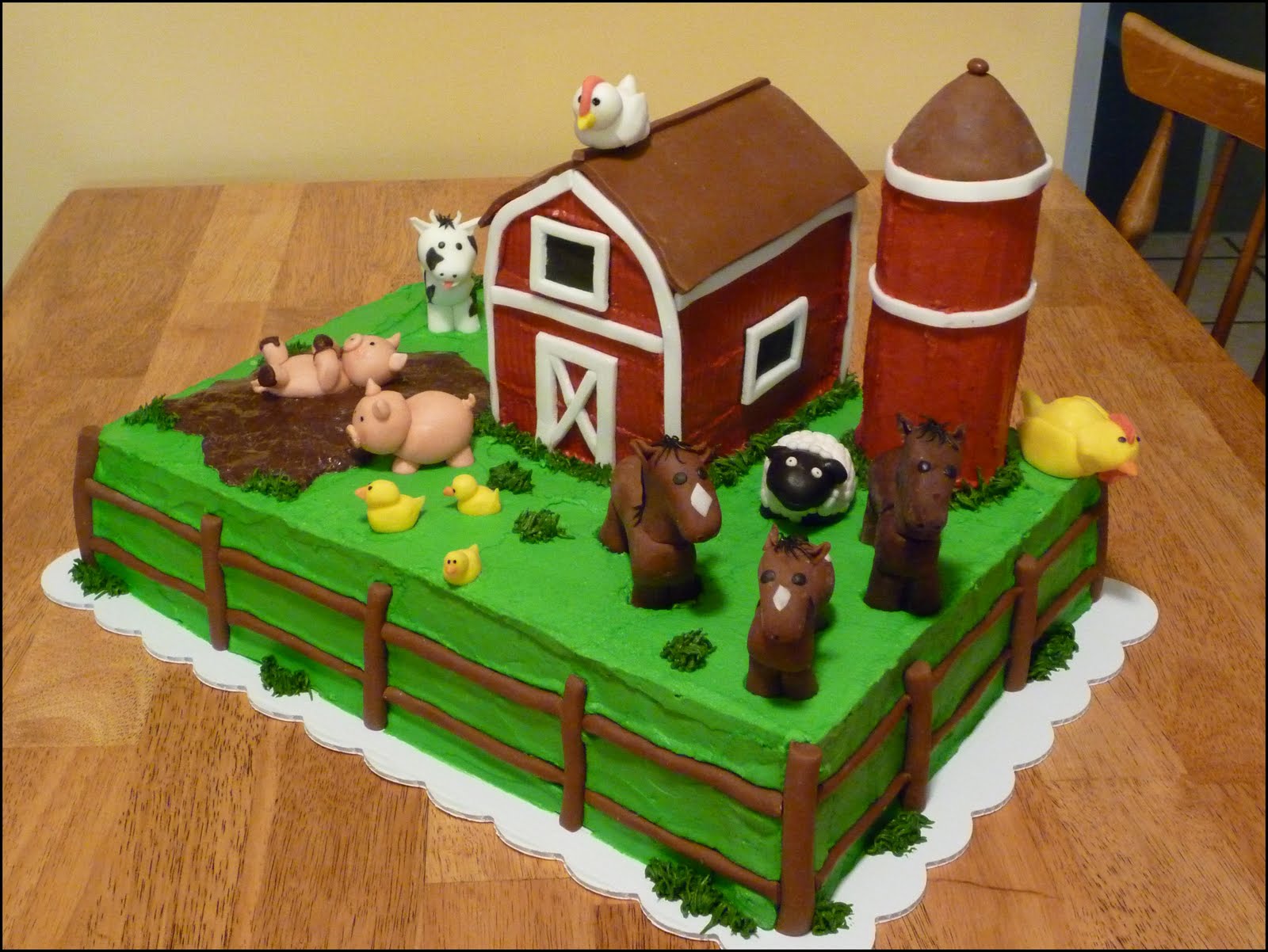 Farm Cake Decorations