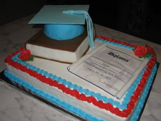 High School Graduation Sheet Cake High School Graduation Sheet Cake