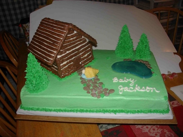 Log Cabin Cake Log Cabin Cake