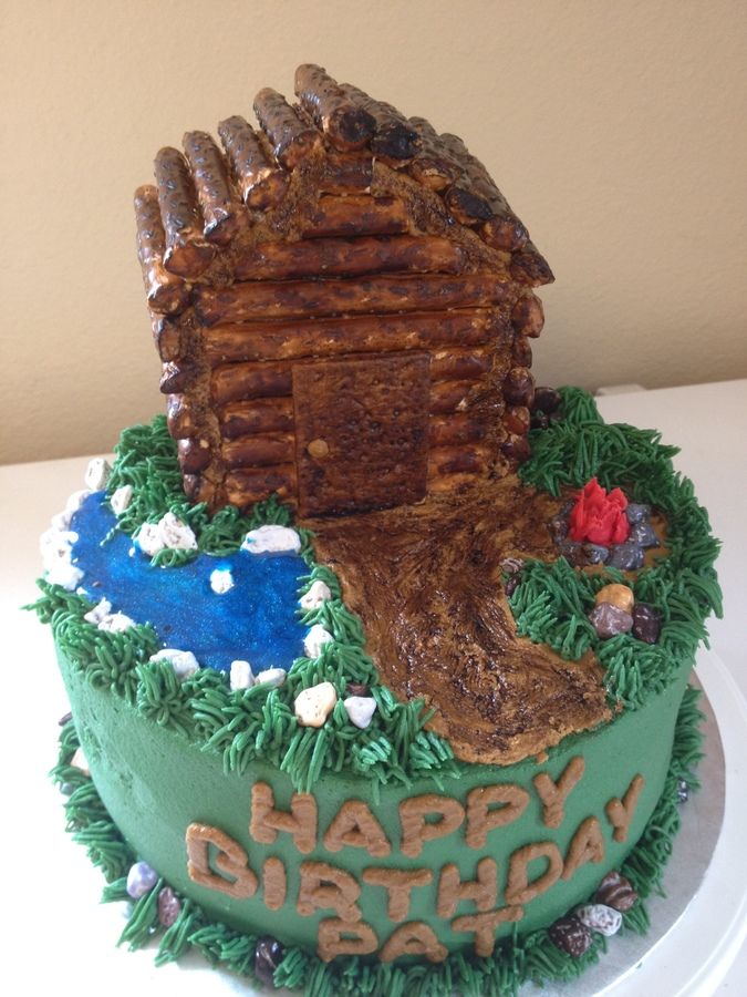 Log Cabin Cake Log Cabin Cake